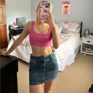 Princess Polly Denim Mini Skirt